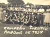 1959 - Este time do Jabaquara sagrou-se campeão amador invicto: em pé, Zinha, Miltão Pigati, Gérinho, Gui, Tião Romera, Dino Célio, Mudão, Beto Macedo, Vaiá Boaventura e Olga; agachados, Ferrão, Da Sinhá, Joãozinho, Nando, Cúca, Nérinho e Paulo Português.