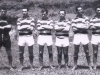 1959 – Da esquerda para a direita: Miltão Pigati, Gérinho, Ditinho Tobias, Beto Macêdo, Gui e Mudão.