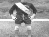 1961 - Miltão Pigati, goleiro do Jabaquara Atlético Clube nos anos 60.