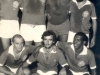1974 – Time de salão do Jabaquara: em pé, Falkir, Kalú, Laerção e Bido Pirata; agachados, Betinho, Carlos e Santista.