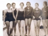 1958 – Nadadoras da SES: Ana Helena Brandão, Regina Brandão, Estelanita Blasi, Marina Germano, Sueli e Celina Bastos. 