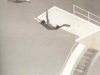 1958 – Salto acrobático do trampolim da SES. Mais em cima, Fausto Fontão; embaixo, Jota Oliveira.