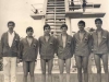 1968 – Equipe de nadadores da SES, com o técnico José Marcondes: os irmãos Flávio e Jorge Michinhote, Atílio Gallo Lopes, Marco Antonio de Oliveira e José Carlos Almeida.