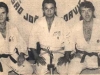 1968 – Equipe de judô sanjoanense participante dos Jogos Regionais da Mogiana: Lucimar Rocha Combe, Divino Custódio e Osvaldo Quessa.
