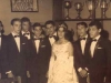 1962 – Grande Baile de Gala da Natação: José Marcondes, Kalú Trafani, José Esteves (Li) Mançanares, José Pedro Rezende, Gigi Romanholle, José Renato Coimbra, a “Rainha” Maria Francisca Ferreira, Ronaldo Galvani, José Sabino Neto e Guilherme Marcon Westin.