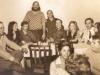 1973 – Festa em homenagem ao professor Narciso Carvalho: da esquerda para a direita, Milton (Capetão) Guarino, Maria Célia Marcondes, José Marcondes, Kalú Trafani, Geninho Ciacco, Nal Galvani, Zúza Oliveira Galvani, Rodolfo Galvani, Sônia Blanco Galli e Benedito Galli. 