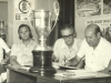 1973 - Reunião da Comissão Municipal de Esportes: professores Germano Cassiolato e Zanetti, jornalista Ito Amorim, Dimas de Mello (presidente) e o treinador de natação, José Marcondes.