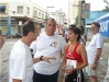 2007 – A campeã da São Silvestre, Marizete Rezende, no momento da premiação do 1º lugar na “Maratona de São João”, ao lado do empresário Edmilson Cardoso.