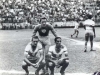 1945 – Campineiro, agachado à direita da foto, no Pacaembu, antes de jogar no futebol sanjoanense foi ídolo do time paulistano do SPR, que depois se tornaria Nacional Atlético Clube.