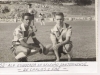 1952 – Zé Carlos e Faé, ala esquerda de atacantes da Seleção da Liga Sanjoanense de Futebol em amistoso no campo da Esportiva.