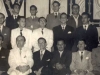 1950 – Posse da primeira diretoria da ALCES – Associação dos Locutores e Cronistas Esportivos Sanjoanenses – para o mandato 51-54: em pé, na 1ª fila, Ronaldo Noronha, Giusfredo Lombardi, José Batista Teixeira e Dino Gianelli; na fila do meio, Hermano Santamaria, Hélio Fonseca, Ito Amorim, Rui Legaspe e Afif Bittar; sentados, Alfredo Naor Rodrigues, Francisco (Chicão) Pedro Regini, Valter Luhmann, Benedito Fernandes de Oliveira (apelidado de Cajúca, pai do repórter Leivinha, o 1º presidente da entidade), Alcides Soares e Romildo Alonso. 