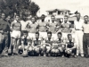 1956 – São Lázaro 2 x 0 Portuguesa: em pé, Joãozinho, Zé Poveda, João Bacana, João Preto, Morteiro, Segundão, Flamarion, Oscar Gonçalves (Liga), Kelé e Binho Peres; agachados, Natalino, Paulinho, Geraldinho, Dorfinho Gião e Pintinho.  