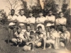 1961 – Time da Portuguesinha da Riachuelo: em pé, Fortaleza, Jabá, Tista Alvarenga, Mazinho, Fernando Balú e Caruso; agachados, Fleming, Lulinha, Élder, Rodolfo e Valtinho Peres. O garoto com a bola é Betinho Galvani.  