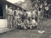 1968 – Na época, amigos do futebol tinham como ponto de encontro o Rancho do Pé Grande. Na foto, em pé, Nenê Carolina, Nelson, Zezinho Barbosa, Toninho Mula, Geraldinho, Faé Ciacco, Zé Ovo, Osvaldão e Durval Daroz; sentados, Mário Carneiro, Macaia e Tatú. 