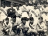 1965 – Time de garotos do Nacional F.C., que mandava seus jogos no campo de terra do Grupo Santos Cabral: em pé, João, Moacir Matiello (Banespa), Miguel, Pelozze, Nenê e Odair Chaveiro; agachados, Válter, Gilvan Silveira, Nelsinho, Norival e Dó.