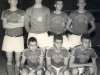 1963 – Time de futebol de salão do Tiro de Guerra: em pé, Jair Morgabel, Armando Pigati, Ivan Raposo e João Dornelas; agachados, Anor de Souza, Alfredinho Nora e Clayton Pereira. 