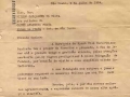 1964 - Misto do Corinthians, com o garoto-revelação Roberto Rivellino, visita Águas da Prata no aniversário da estância. E envia esta carta de agradecimento pela recepção ao sr. Wilson Gonçalves da Silva, um dos organizadores do jogo festivo.