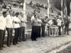 1972 – Cerimônia de Abertura do Torneio Inicio do Campeonato Amador, no campo do Palmeiras: da esquerda para a direita, Elias Assad Simão (Leãozinho), Nando, Cidão Fonsêca, Níldes Fontão de Souza, Jaime Peretti, Vadinho Moreira, Antonio Jeremias, Zé Chico Sguassábia, Pelegrino Peretti, Gabriel de Oliveira Westin, Ovídio Martins e Carlitão Paiva. 