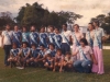 1975 – Time do São Lázaro com as faixas de campeão amador: em pé, Armando Pigati, Dias, Artur, Neno, Milton Fomêra, Ademir, Vavá, Carlinhos, Canarinho, Luiz e o técnico João Banha; agachados, Nenê, Nilsinho, Aldo Nora, Dedêi, Alemão Benedetti e Gilvan.