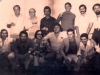 1976 – Festa de aniversário do “Compadre Neno”, nas dependências da Rádio Piratininga: em pé, Luizão Varzim, Ito Amorim, Romeu Garrúcha, Lúla Cassini e o homenageado Neno; agachados, Silval (Vavá) Camargo, Mulato, Leivinha, Gilvan Silveira, Edélson Decanini e Gê Blasi.