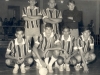 1974 – Time de salão do Grêmio Augusto de Freitas, do Instituto de Educação: em pé, João Bola, Waldemar Yazbek e Osmar Garcia; agachados, Quinzinho David, Rubens Pamplona, Erasto Franco Júnior e Matheus Orrú. 