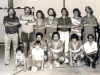 1975 – Time de futebol de salão do São Lázaro: em pé, João Mangú, Zé Chico, Niquinho, Foguinho, Luis Fernando, Paulinho e o treinador João Banha; agachados, Natinho Mangú, Andrézinho, Esquerdinha e Vanderlei.