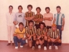 1979 – Time de futebol de salão do Esquadra Elo: em pé, Dalmo, Cássio, Telmo, Zé Hamilton, Cado e Zé Ernesto; agachados, Sérgio, Marquinhos, João Renato e Paina.