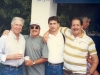 1997 – Encontro de Amigos: o capitão do bi-mundial da seleção brasileira Mauro Ramos de Oliveira, Leivinha, Valter Ferreira e o ex-goleiro Paulinho “Maluco” Eugênio.