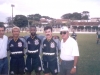 1998 - Visita dos Masters do Corinthians a São José do Rio Pardo: Eduardo Amorim, Biro Biro, Carlinhos, Zenon e Leivinha.