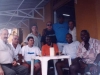 2005 – Roda de amigos do futebol no Bar do Cid: em pé, Natinho Finazzi, Leivinha, Serginho Chulapa e Carneiro; agachados, Luis Sibin, Elzo (ex-Atlético e Seleção Brasileira), Paulinho, Amaral, Sabará e Edú Jonas (ex-parceiro de Pelé no Santos e Seleção, o jogador mais jovem a atuar em uma Copa do Mundo, a de 1966 na Inglaterra).