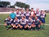 2003 – Amistoso de final de ano no CIC: em pé, Vavá, Branco, Gil, Armando, Mutuluvik, Luciano e Dinão; agachados, Guará, Nelson Nicolau, Leivinha, Rodolfo e Toni Marques. 