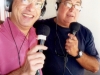 2006 – Transmissão de uma partida do Campeonato Amador pela Rádio Piratininga, no CIC: o locutor Roberto Duarte e Leivinha, nos comentários..