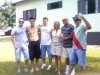 2011 – Festa de aniversário: Marcelinho Siqueira, Nenê Bonilha (recente campeão brasileiro pelo Corinthians), Rick Romanholi, Silvia Bonilha, Leivinha e Paraíba.