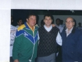 27/03/2000 - Festa pelos 60 anos do Pacaembu: Leivinha (ex-Palmeiras), o fotógrafo sanjoanense Valter Ferreira e Mário Travaglini..