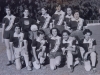 11.05.1952 - Equipe do 2º Colégio Normal-B do Colégio Santo André com a camisa do Palmeiras, em jogo amistoso para angariar fundos para a formatura contra as meninas do próprio colégio, com a camisa da SES (1º jogo de futebol feminino de que se tem notícia a nível mundial, com lotação completa do campo da Esportiva). Em pé, Mirtes Marcon, Jandira Cassiano, Aparecida Camargo, Vera Ceschin, Cidinha Morais e René Romagnholli; agachadas, Dirce Mineirinha, Dirce Aleixo, Claunice Marcon, Ditinha Tavares Coimbra e Isa Martarello.