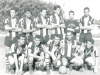 1958 – Em pé, Lista, Nelson Cordeiro, Nick, Boínha, Osvaldinho e Oséas; agachados, Goel, Wilsinho, Abel, William Turco e Archimedes. 