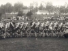 1950 – Todo o elenco do Palmeiras campeão regional de 1950. Pode-se notar que ainda não haviam sido construídas as gerais do “Getúlio Vargas Filho”.