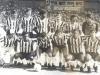 1985 – Em pé, Ademir, Gérson, Alves, Servilho, Luciano e Castro; agachados, Válder (massagista), Rizza, Xaléu, Preta, Monga e Rildo.