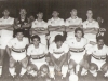 1986 – Uma das formações do São Paulo: em pé, Fonsêca, Gilmar, Vizolli, Dario Pereira, Oscar e Denis; agachados, Quinho, Pita, Silas, Lê e Vágner Basílio.