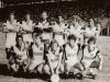 1983 – Em pé, Ademir, Alves, Cláudio, Rubão, Zanata e Zé Antonio; agachados, Daniel, Manguinha, Mazolinha, Dias e Tuim.