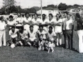 1980 - Em pé, o presidente Antenor Bernardes, Dadá (m), Carlão, Gaúcho Lima, Leonardo, Chirú, Roberto, Hamilton, o treinador Bidon e os diretores Mário Ramos e Bento Palermo;  agachados, Brinda, Zé Carlos, Mirandinha, Carioca e Tonho. 