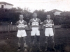 1943 – Três jogadores com a camisa do Clube Atlético Prata, 10 antes da fundação do Pratinha: Armando Ciacco, Dílson e José (Zéca) Lopes. 