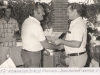 1983 - Homenageados pelo Pratinha na festa pelos 30 anos de fundação:- João Marcon, Efraim Nogueira e Faé Ciacco.
