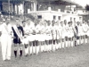 1961 - Rosário recebendo as faixas pelo campeonato amador daquele ano, no campo da Esportiva: da esquerda para a direita, o presidente e médico Dr. Manoel Godoy, Osvaldinho, Nani, Colé, Ninho, Faé, Lista, Pedro Barba, Baltazar, Tutú, Loiro, Ditinho Tobias, Chocolate, Padeiro, Ico, Luis Mourão, Lospico, Durval, Zé Boínha, Lindolfo e Paulinho Mazzola.