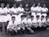 1957 – Em pé, Lista, Súla, Baiano, Catiguá, Paulinho, Tatáu, Oséas e Chocolate; agachados, Gilmar, Og, Waldemar, Cassiano, Lori, Mauricio e Paschoal Galli.