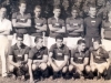 1958 – Em pé, Radar, Manéco, Fagundes, Tiriba, Ninho, Dúsca e Bóde; agachados, Henrique, Benedetti, Lilo Cassini, Nani e Luizinho Catêto.