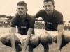 1959 – Gúna (atacante) e Manéco (zagueiro), revelações na Esportiva Sanjoanense no final da década de 50.