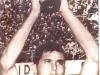 1958 - Hideraldo Luis BELLINI, começou a carreira na SES em 1948, transferiu-se para o Vasco da Gama e foi o capitão da Seleção Brasileira na primeira conquista de um título mundial, em 1958, na Suécia.