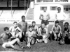 1950 - Alguns atletas no gramado após o treino.