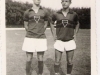 1956 – Dois jovens atletas: Faé Ciacco e Gilmar.